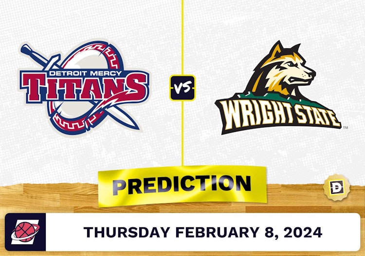 Detroit Mercy vs. Wright State Prediction, Odds, College Basketball Picks [2/8/2024]