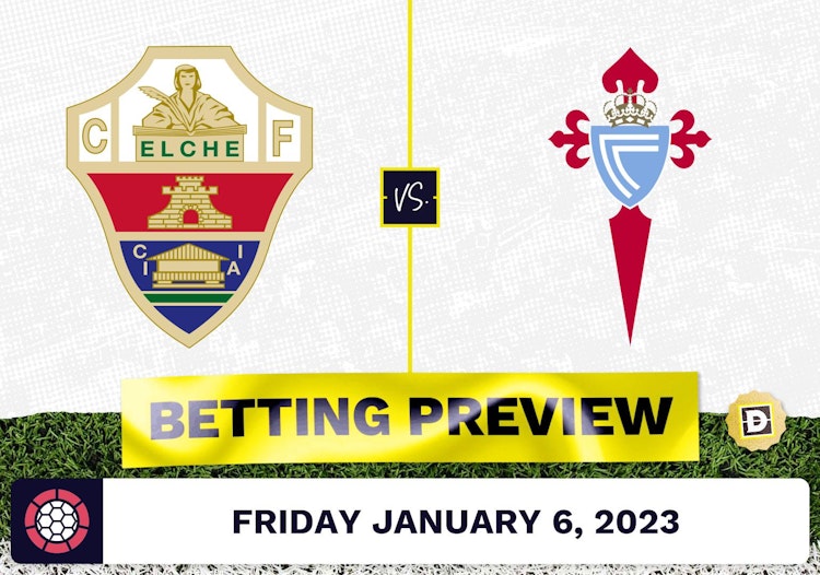 Elche vs. Celta Vigo Prediction and Odds - Jan 6, 2023