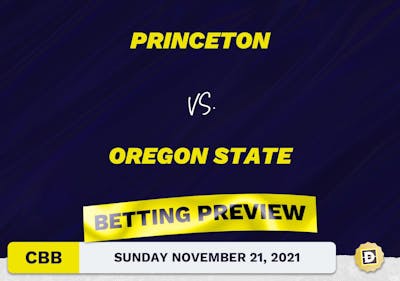 Princeton vs. Oregon State CBB Predictions and Odds - Nov 21, 2021