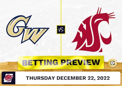 George Washington vs. Washington State CBB Prediction and Odds - Dec 22, 2022