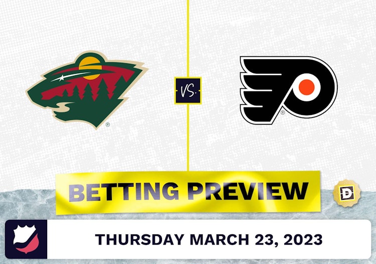 Wild vs. Flyers Prediction and Odds - Mar 23, 2023