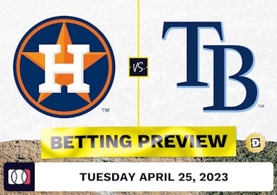 Astros vs. Rays Prediction and Odds - Apr 25, 2023