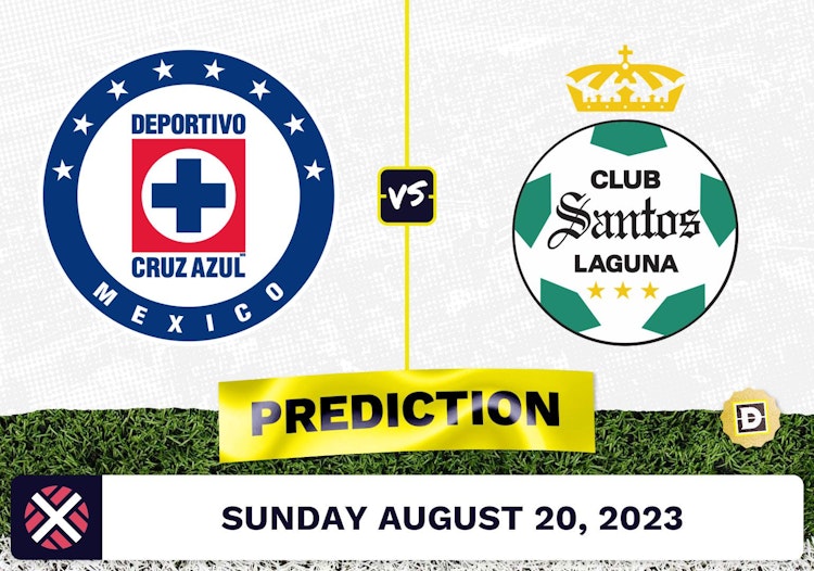 Cruz Azul vs. Santos Laguna Prediction and Odds - August 20, 2023