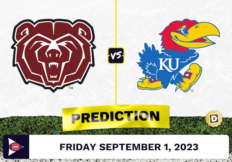 Missouri State vs. Kansas CFB Prediction and Odds - September 1, 2023