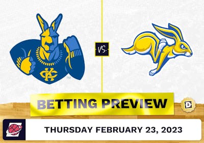 Kansas City vs. South Dakota State CBB Prediction and Odds - Feb 23, 2023