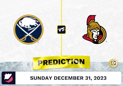 Buffalo Sabres vs. Ottawa Senators Prediction, Odds, NHL Picks  [12/31/2023]