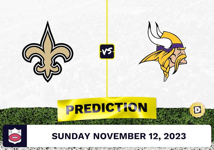 Saints vs. Vikings Prediction, Week 10 Odds, NFL Player Props [2023]