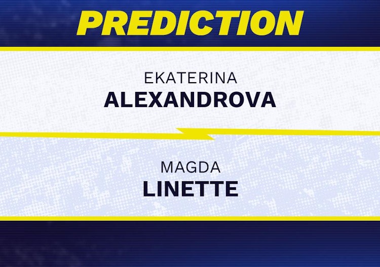 Ekaterina Alexandrova vs Magda Linette Tennis Prediction.