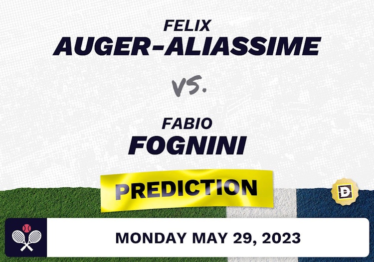 Felix Auger-Aliassime vs. Fabio Fognini Prediction - French Open 2023