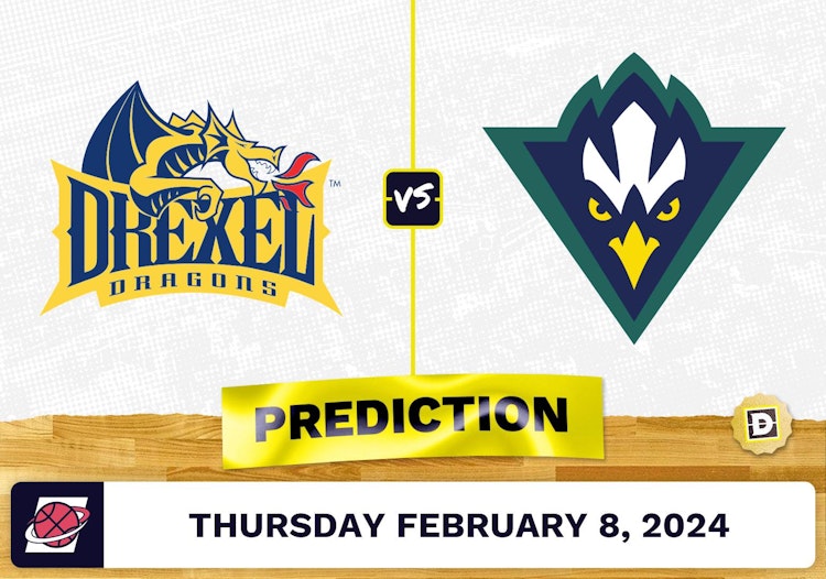 Drexel vs. North Carolina-Wilmington Prediction, Odds, College Basketball Picks [2/8/2024]