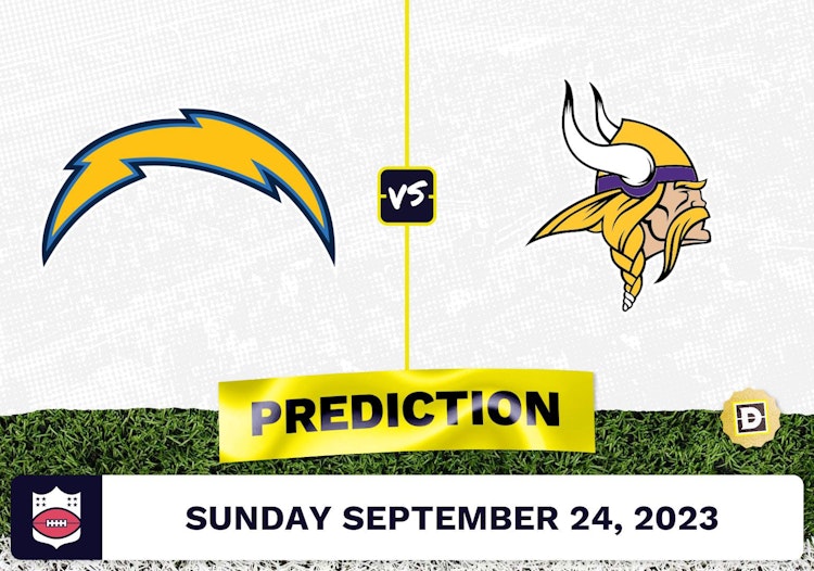 Chargers vs. Vikings Week 3 Prediction and Odds - September 24, 2023