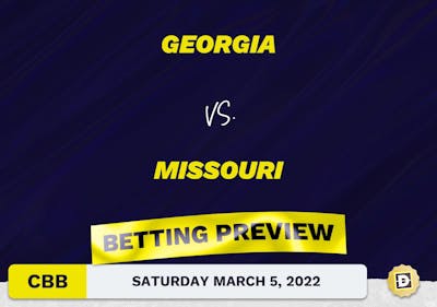 Georgia vs. Missouri CBB Predictions and Odds - Mar 5, 2022