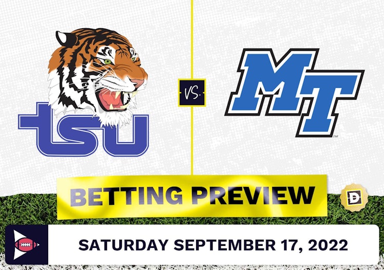 Tennessee State vs. Middle Tennessee CFB Prediction and Odds - Sep 17, 2022