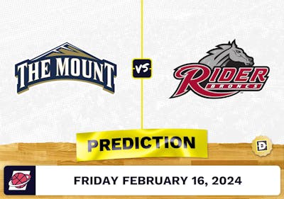 Mount St. Mary's vs. Rider Prediction, Odds, College Basketball Picks [2/16/2024]