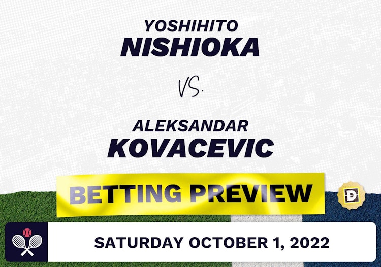 Yoshihito Nishioka vs. Aleksandar Kovacevic Predictions - Oct 1, 2022