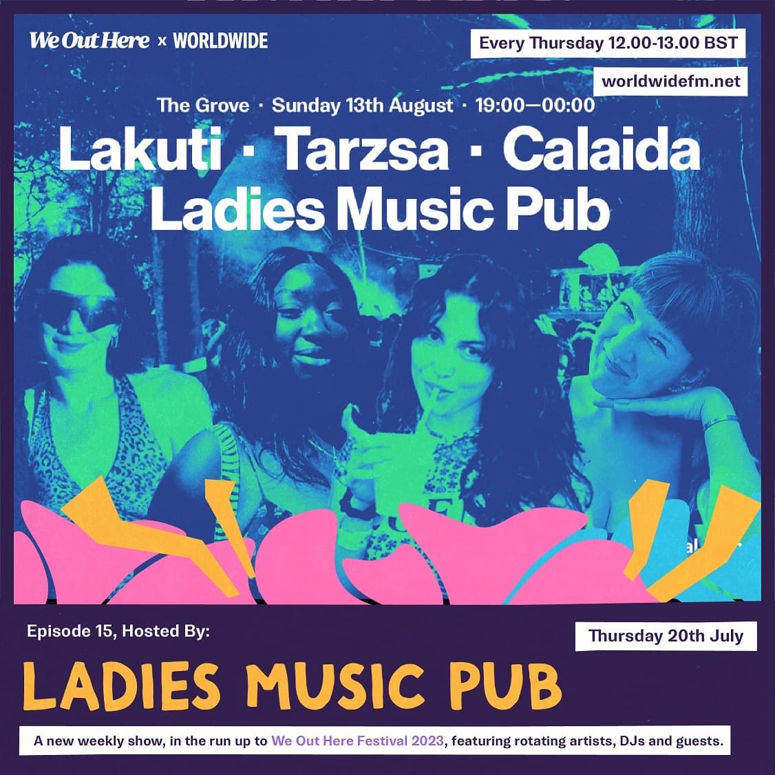 We Out Here 2023: Ladies Music Pub
