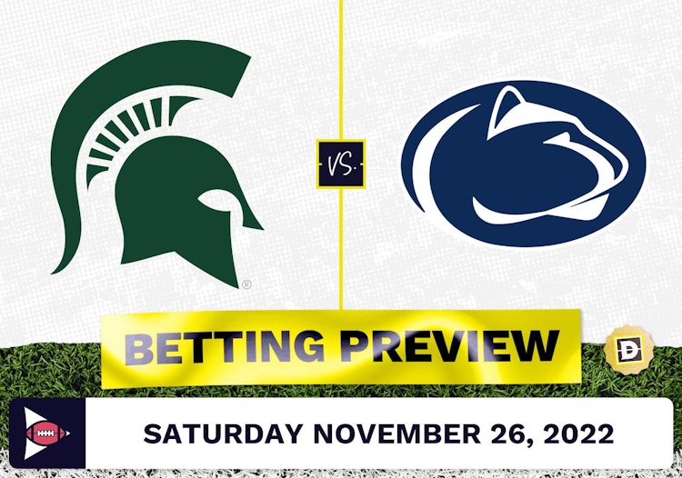 Michigan State vs. Penn State CFB Prediction and Odds - Nov 26, 2022