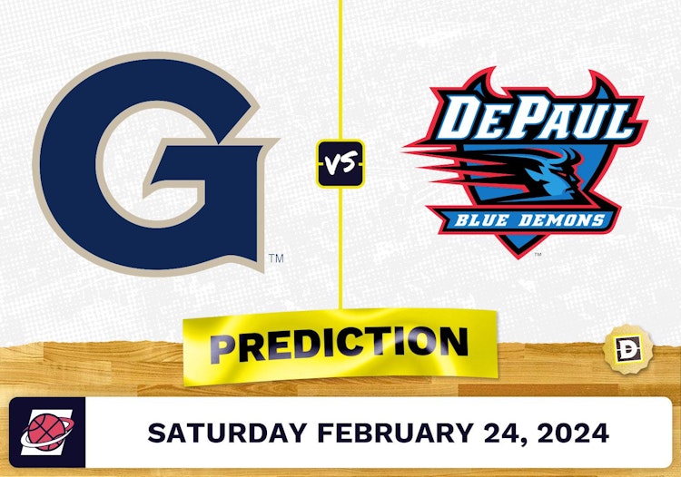 Georgetown vs. DePaul Prediction, Odds, College Basketball Picks [2/24/2024]