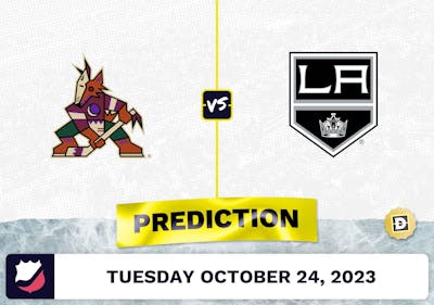Coyotes vs. Kings Prediction and Odds - October 24, 2023