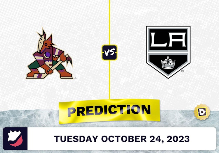 Coyotes vs. Kings Prediction and Odds - October 24, 2023