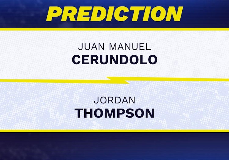 Juan Cerundolo vs Jordan Thompson Tennis Prediction.