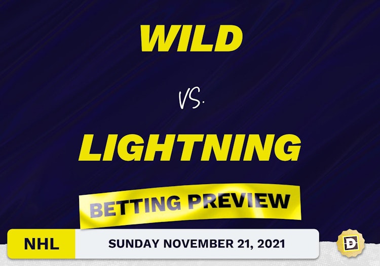 Wild vs. Lightning Predictions and Odds - Nov 21, 2021