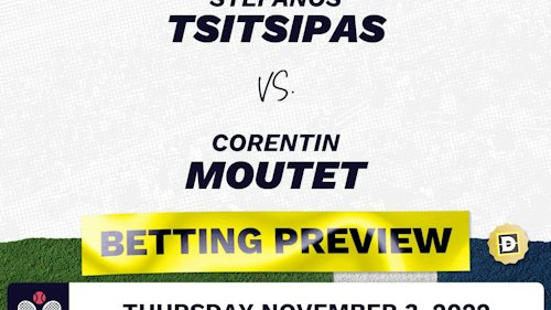 Stefanos Tsitsipas vs. Corentin Moutet Predictions - Nov 3, 2022