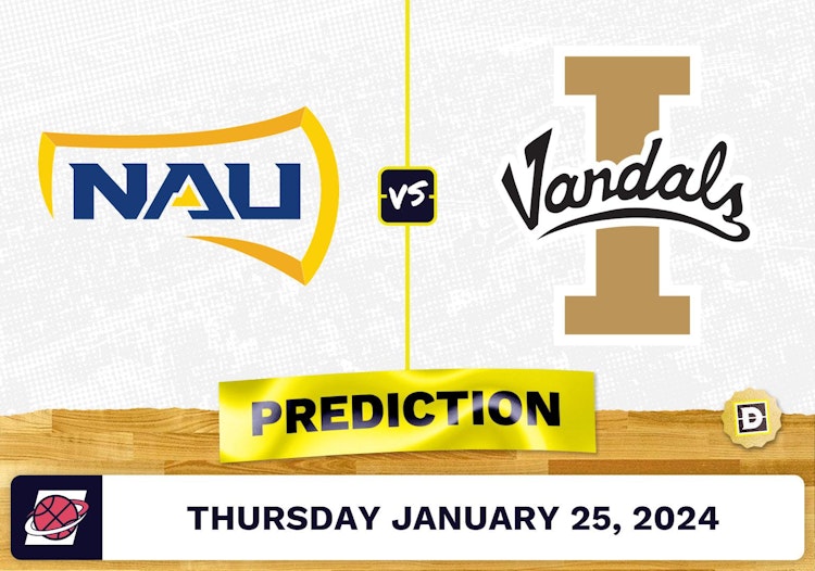 Northern Arizona vs. Idaho Prediction, Odds, College Basketball Picks [1/25/2024]