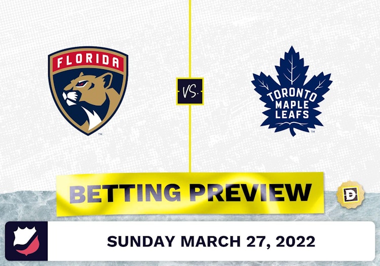 Panthers vs. Maple Leafs Predictions and Odds - Mar 27, 2022