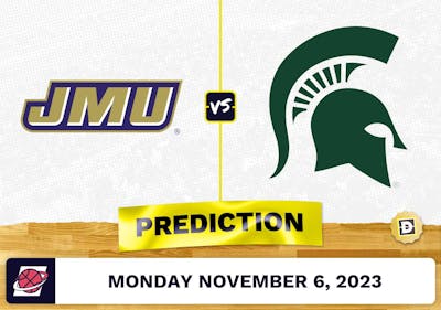 James Madison vs. Michigan State Basketball Prediction - November 6, 2023