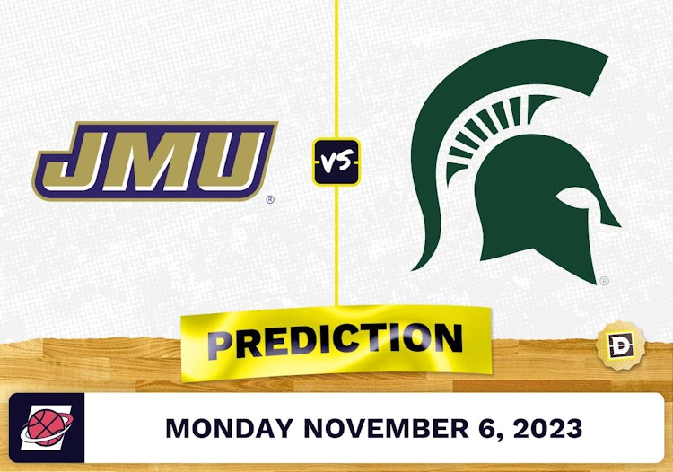 James Madison vs. Michigan State Basketball Prediction - November 6, 2023