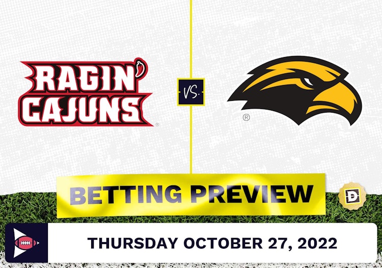 Louisiana-Lafayette vs. Southern Miss CFB Prediction and Odds - Oct 27, 2022