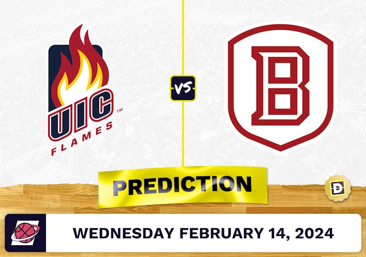 Illinois-Chicago vs. Bradley Prediction, Odds, College Basketball Picks [2/14/2024]