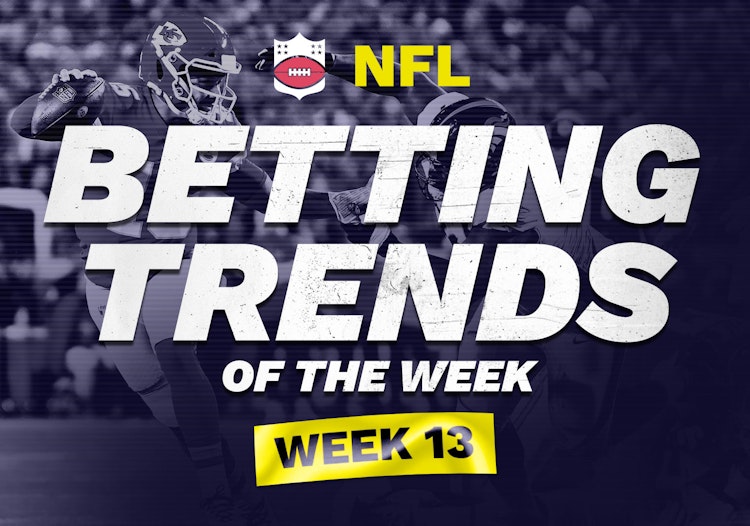 NFL 2021 Week 13 Betting Trends: Mahomes Continues To Dominate AFC West