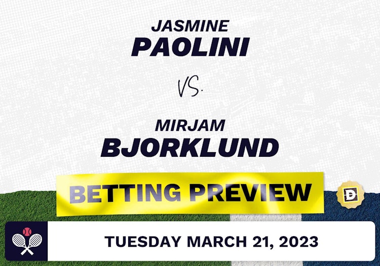 Jasmine Paolini vs. Mirjam Bjorklund Predictions - Mar 21, 2023