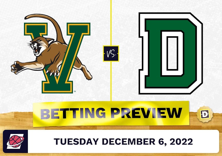 Vermont vs. Dartmouth CBB Prediction and Odds - Dec 6, 2022