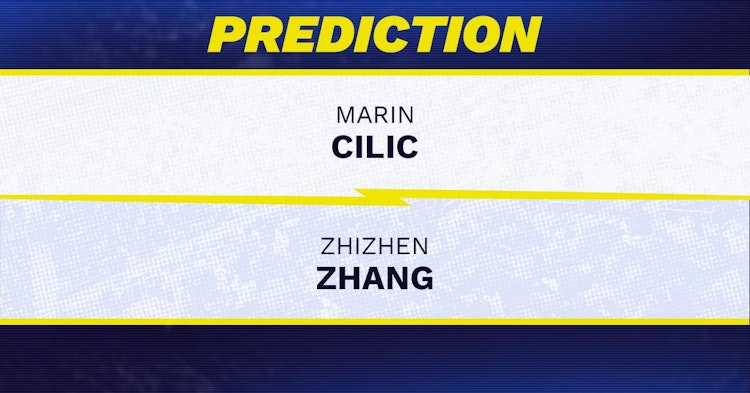 Marin Cilic vs Zhizhen Zhang Tennis Prediction.