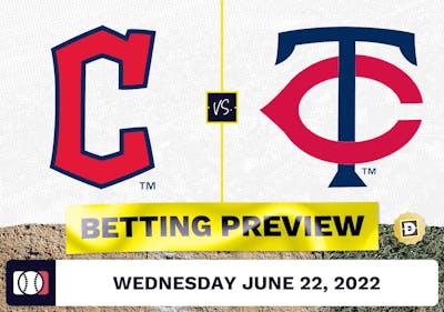 Guardians vs. Twins Prediction and Odds - Jun 22, 2022