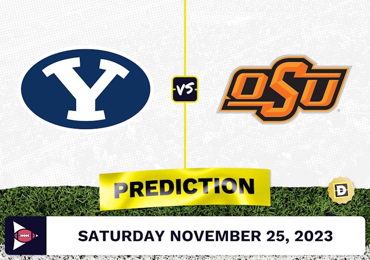 Brigham Young vs. Oklahoma State CFB Prediction and Odds - November 25, 2023