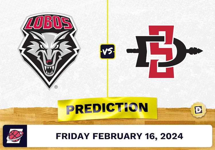 New Mexico vs. San Diego State Prediction, Odds, College Basketball Picks [2/16/2024]