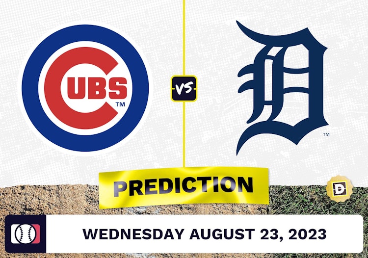 Cubs vs. Tigers Prediction for MLB Wednesday [8/23/2023]