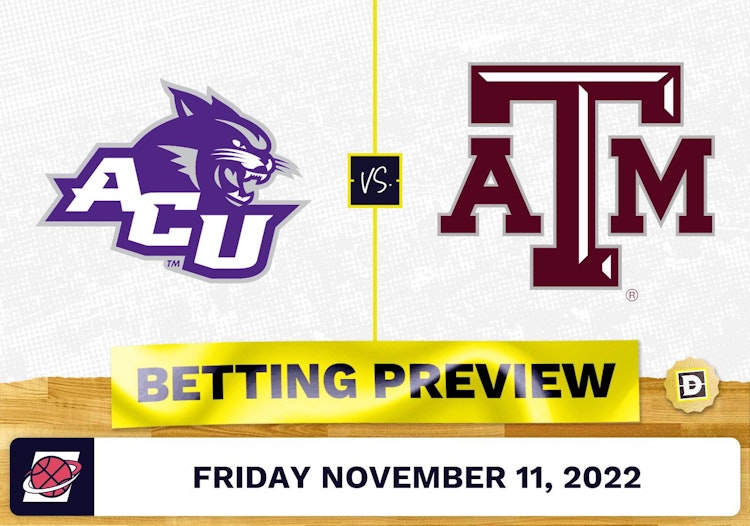 Abilene Christian vs. Texas A&M CBB Prediction and Odds - Nov 11, 2022