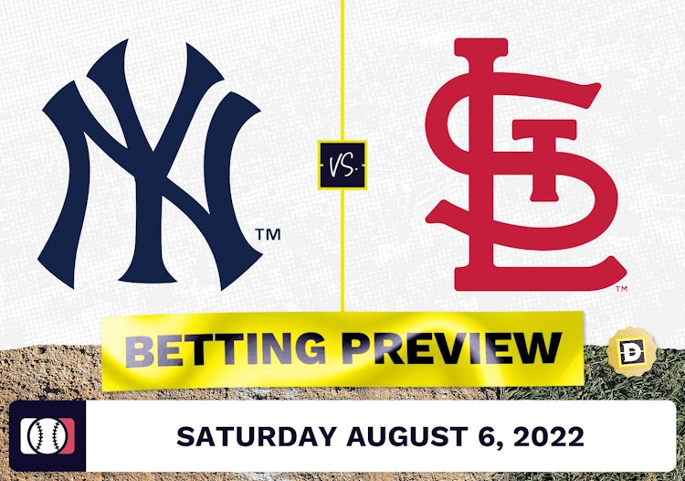 Yankees vs. Cardinals Prediction and Odds - Aug 6, 2022