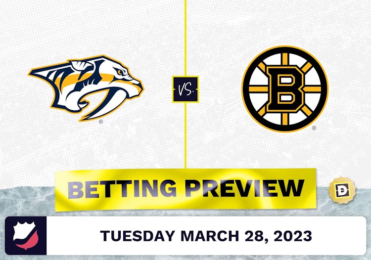 Predators vs. Bruins Prediction and Odds - Mar 28, 2023