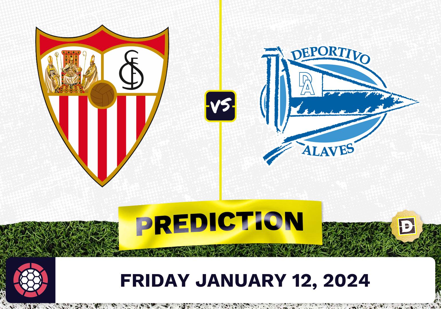 Sevilla vs. Alaves Prediction, Odds, La Liga Picks  [1/12/2024]