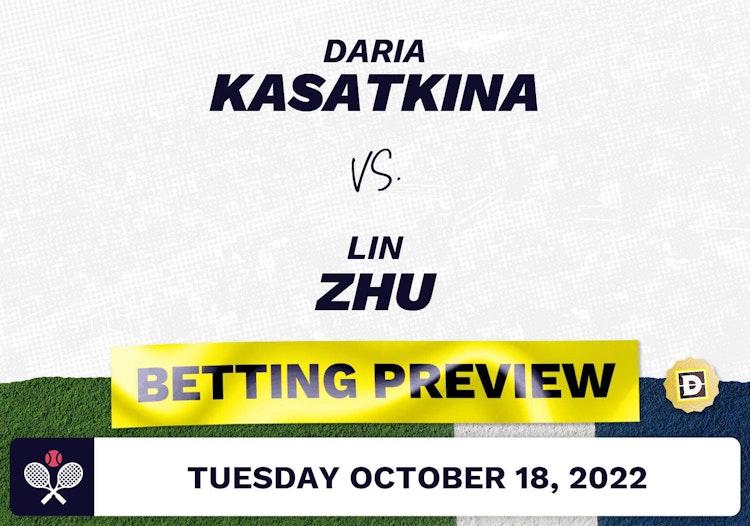 Daria Kasatkina vs. Lin Zhu Predictions - Oct 18, 2022