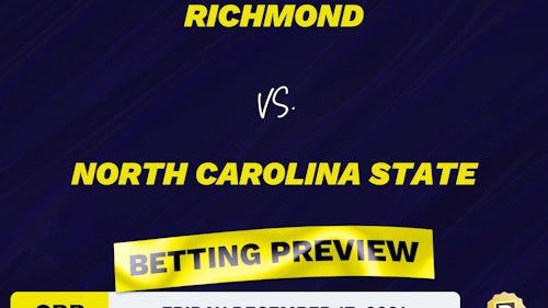Richmond vs. North Carolina State CBB Predictions and Odds - Dec 17, 2021
