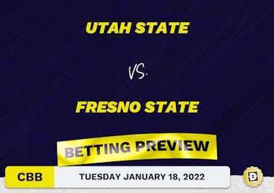 Utah State vs. Fresno State CBB Predictions and Odds - Jan 18, 2022