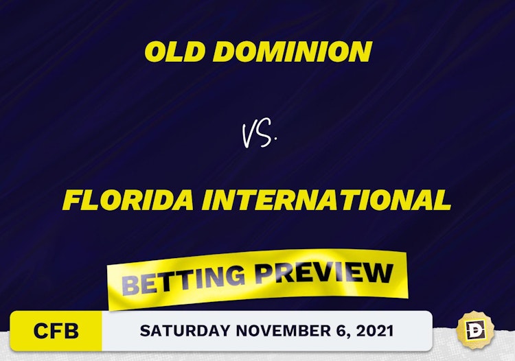 Old Dominion vs. Florida International CFB Predictions and Odds - Nov 6, 2021