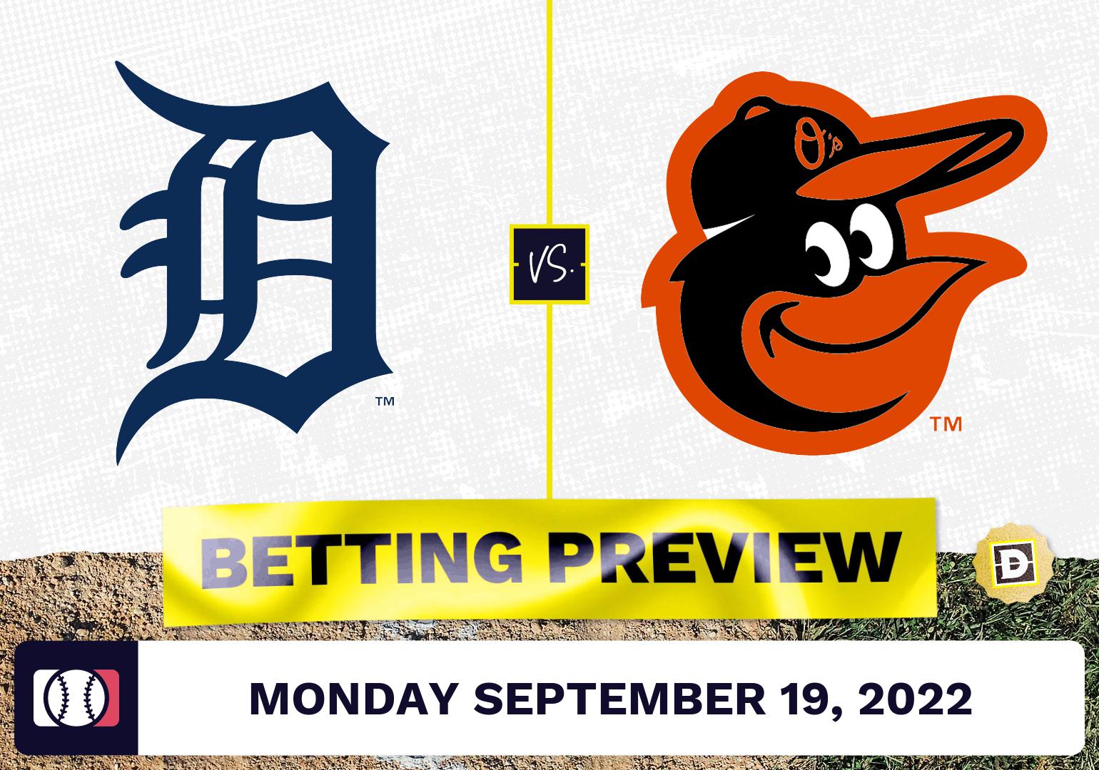 Tigers vs. Orioles Prediction and Odds - Sep 19, 2022